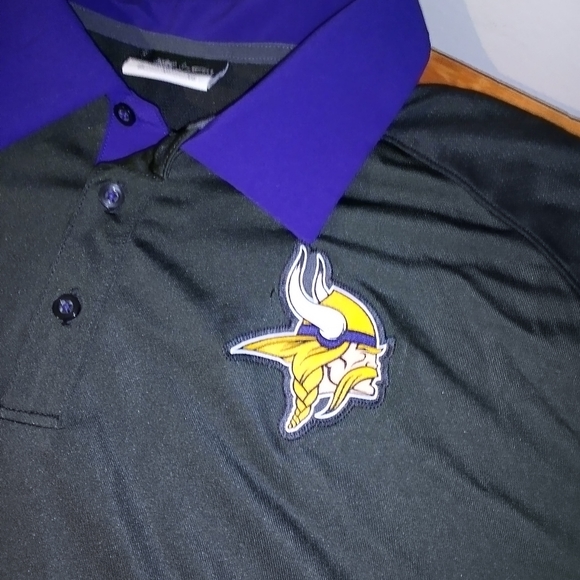 Men's Nike Drift Minnesota Vikings polo shirt XL - Picture 2 of 9